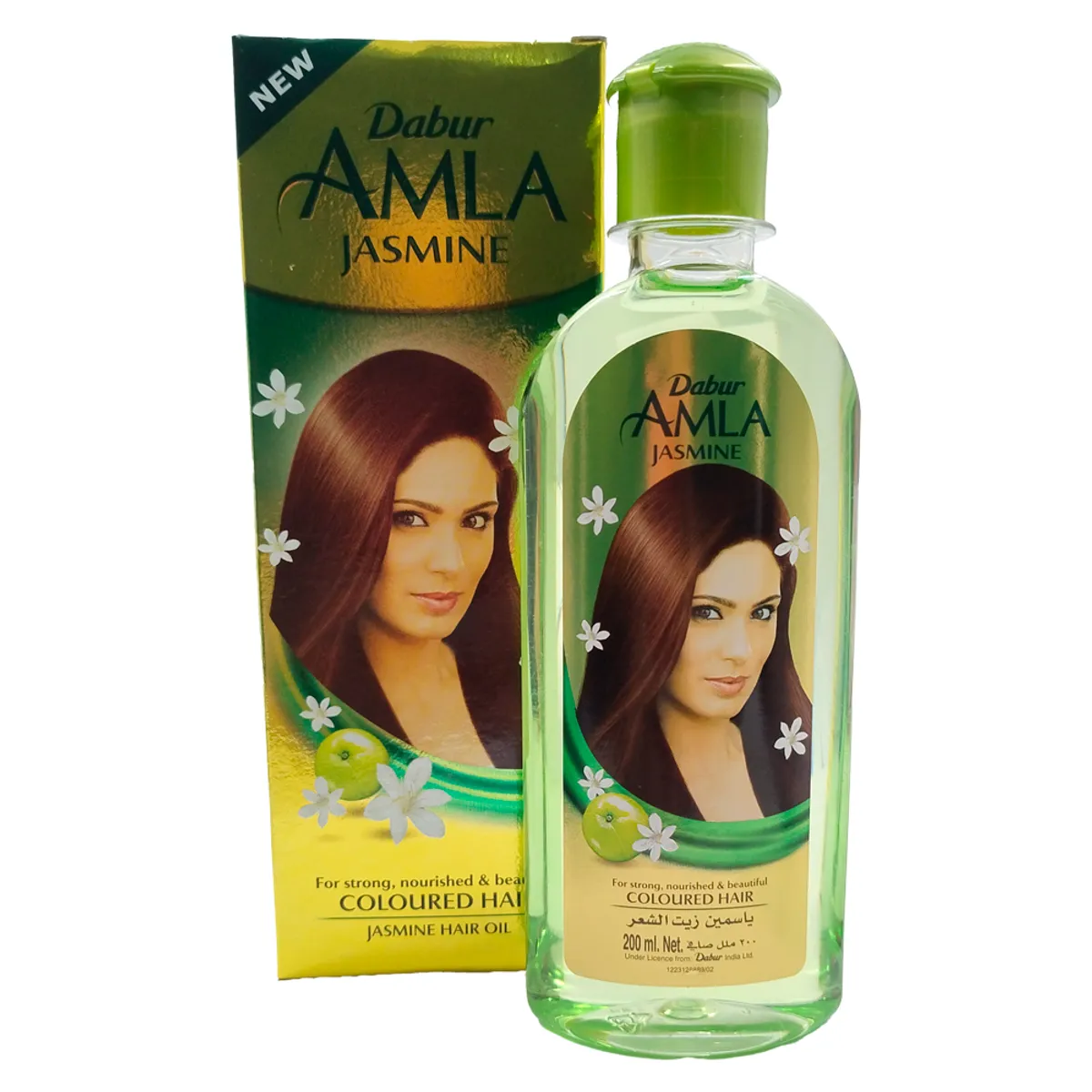 VIRO NATURAL - Dabur Amla Aceite Capilar Jasmine Hair Oil 200 ml