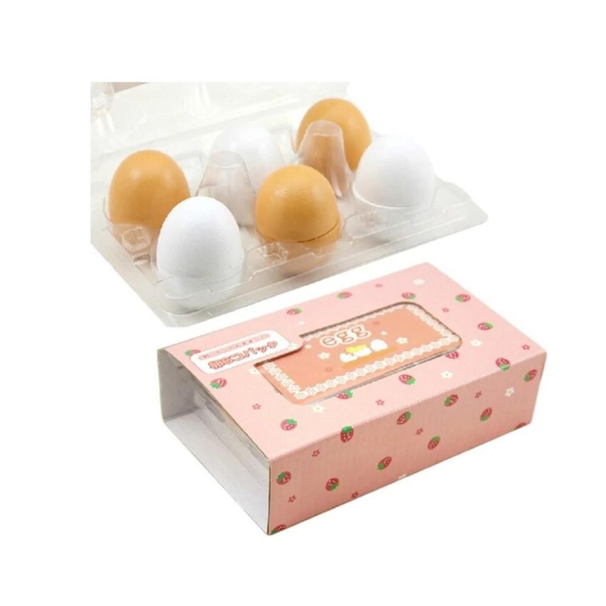 ARTIDIX - Huevos de madera Montessori  caja de 6 unidades  PB-C3