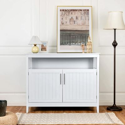 Imagen 2 del producto MUEBLE BUFFET APARADOR BLANCO PARA LIVING COMEDOR O SALA DE ESTAR