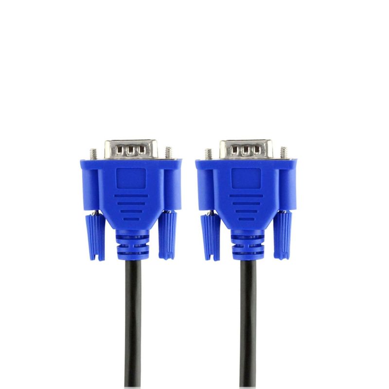 GENERICO - Cable Video Monitor Pantalla VGA Doble filtro 15 m Ordenador
