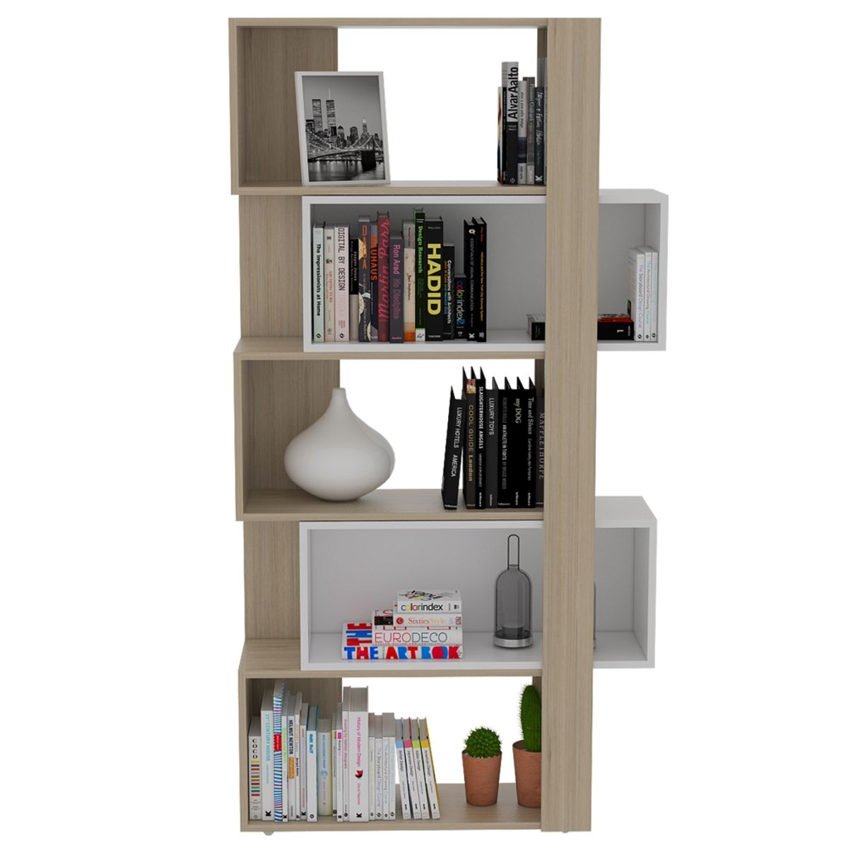 FMFURNITURE - Biblioteca Fm-001C Café Claro