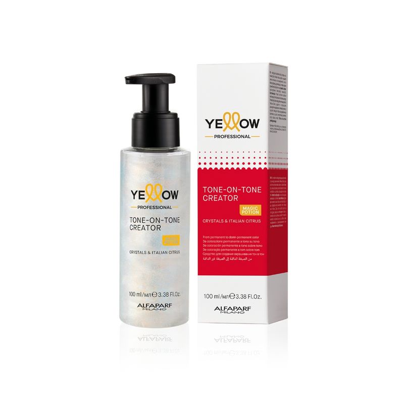 ALFAPARF MILANO - ALFAPARF YELLOW TONE CREATOR PARA TONO SOBRE TONO 100 ML.