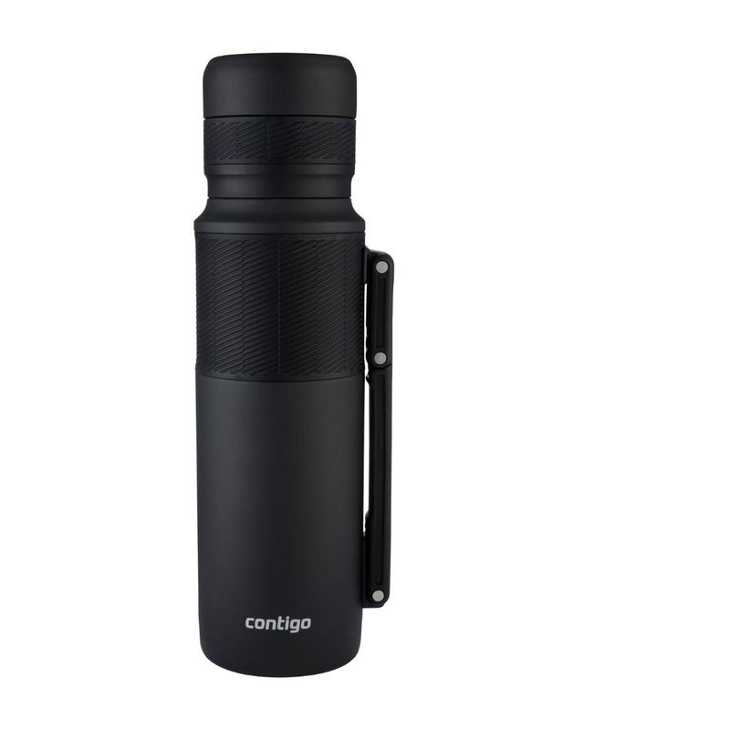CONTIGO - Termo Contigo Acero Inoxidable Negro 1.2 L