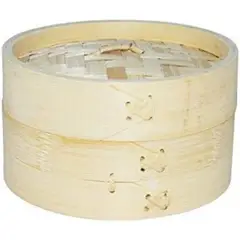 OEM - Cesto Vaporera De Bambú 18 Cm De Diámetro