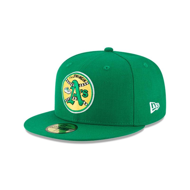 NEW ERA - Gorra 59fifty Oakland Athletics MLB Cooperstown Green New Era