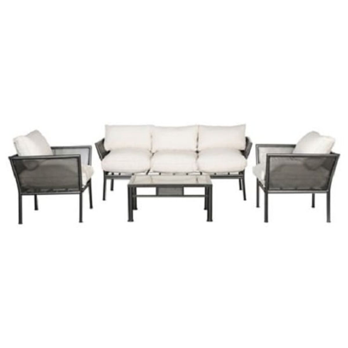 MUEBLES Y TERRAZAS - Juego de living para terraza malla