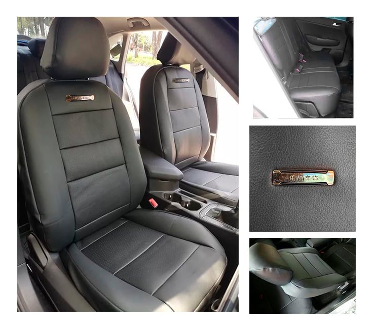 Cubre Asiento Ecocuero Resistente Funda Para Auto Universal