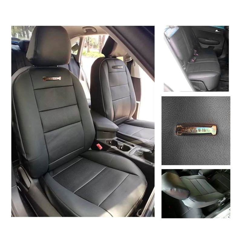 GENERICO - Cubre Asiento Ecocuero Resistente Funda Para Auto Universal
