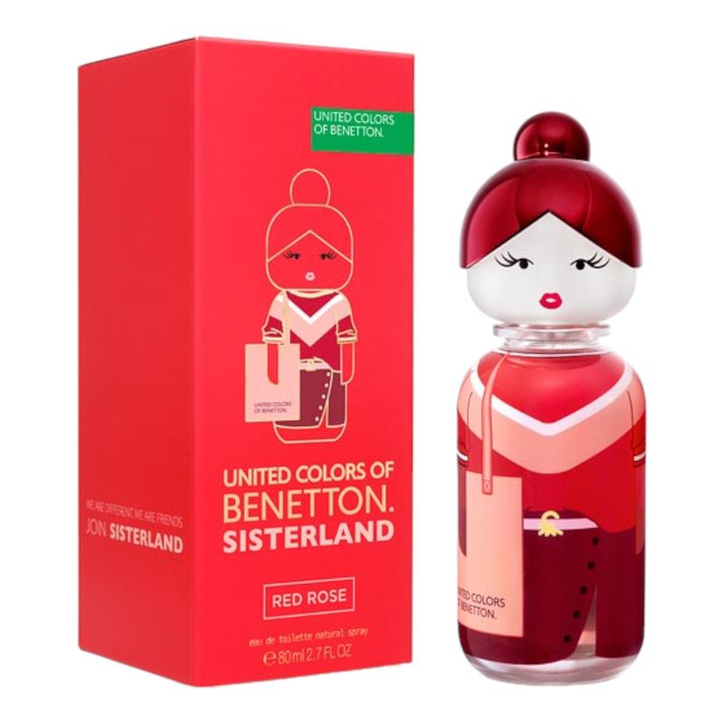 GENERICO - Benetton Sisterland Red Rose Edt 80ml Mujer