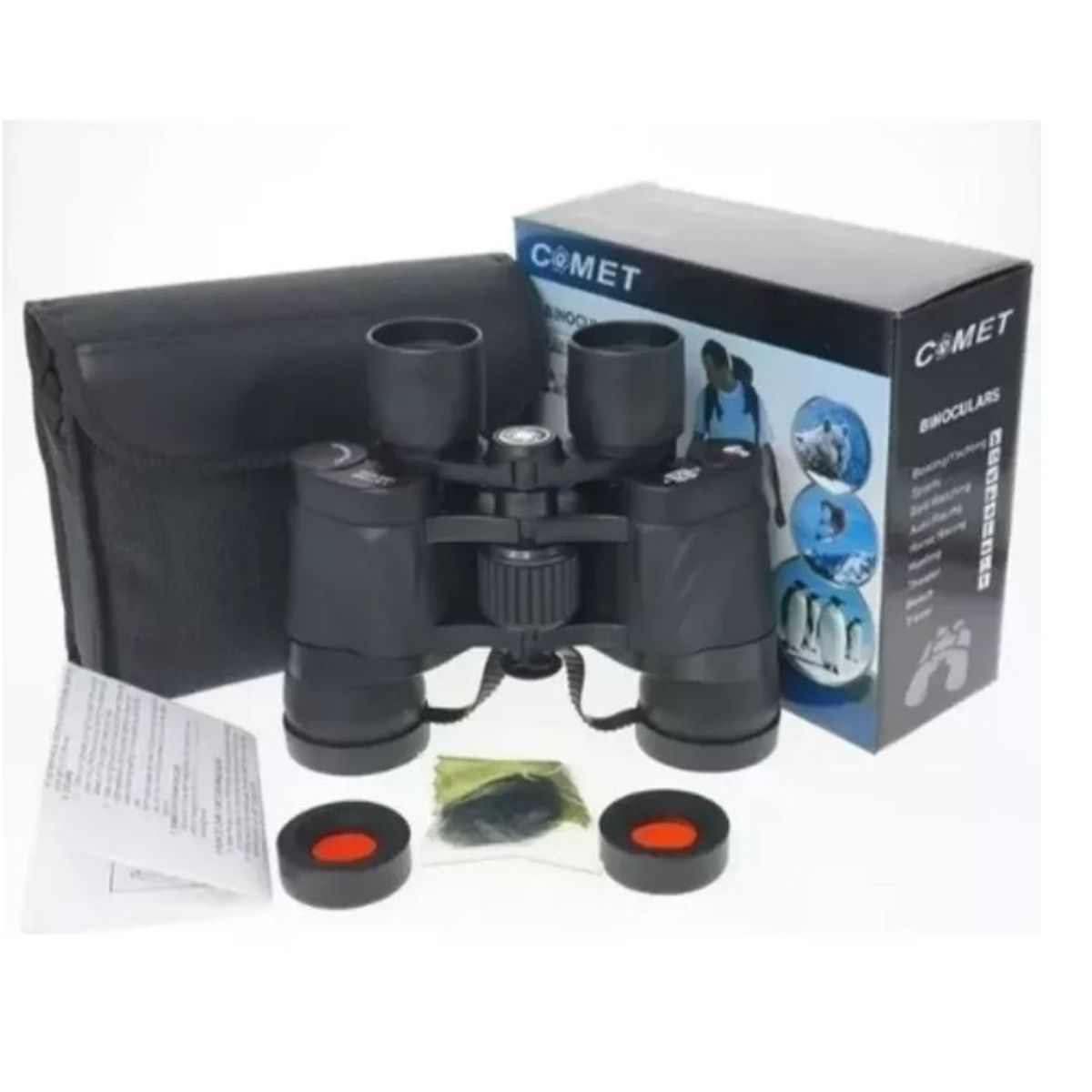 GENERICO - 50x50 Binoculares Profesionales Lentes Larga Distancia 1000m