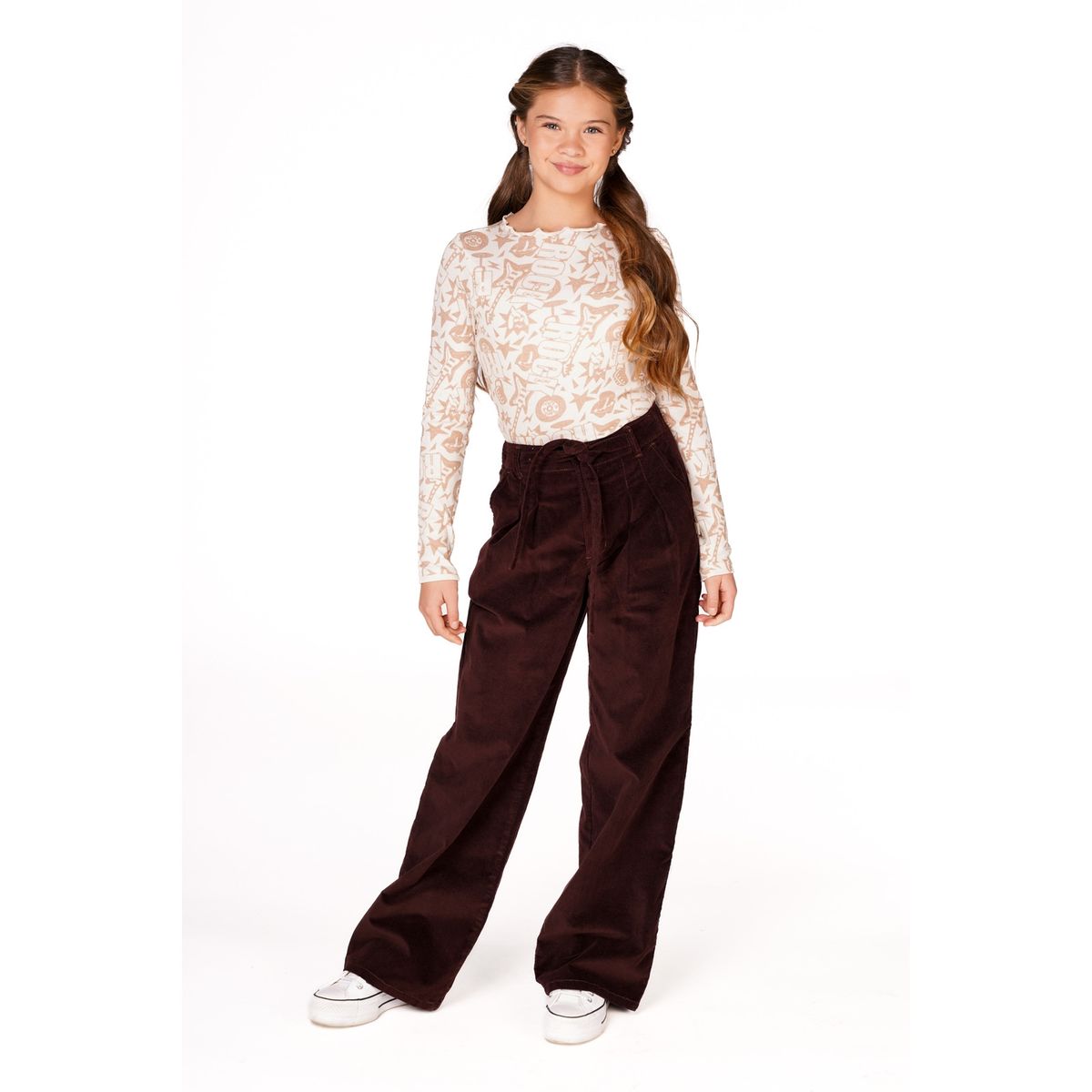 CACAO - PANTALON SMYRNA PALAZZO TAILORING CACAO