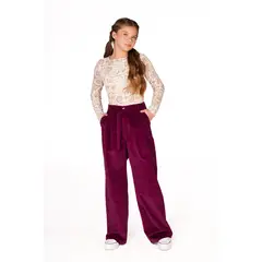 CACAO - PANTALON SMYRNA PALAZZO TAILORING