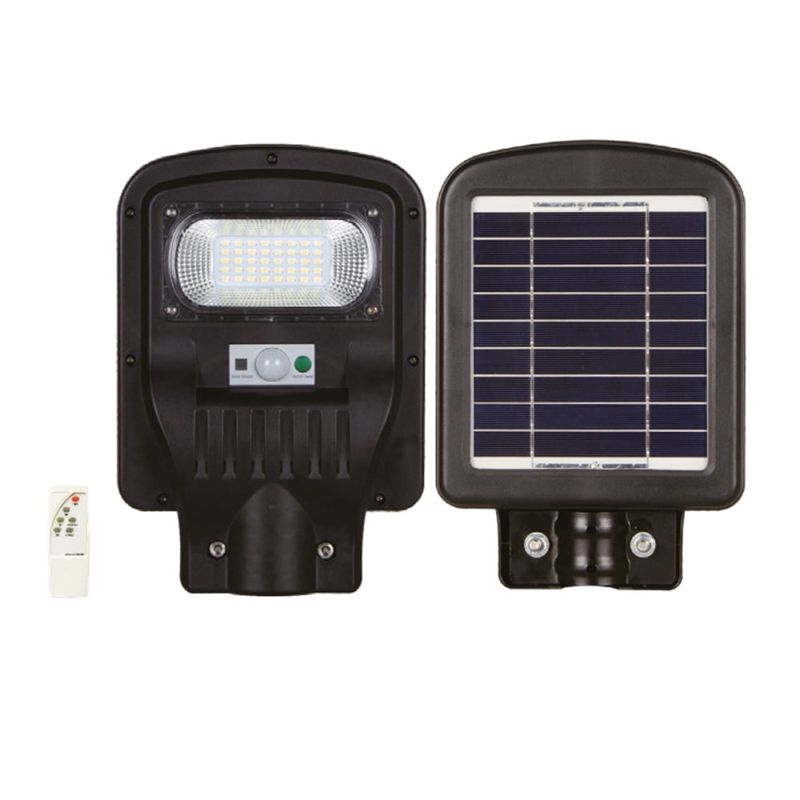 LOGIC - Luminaria Peatonal Solar 50W Logic C/Brazo Incluido