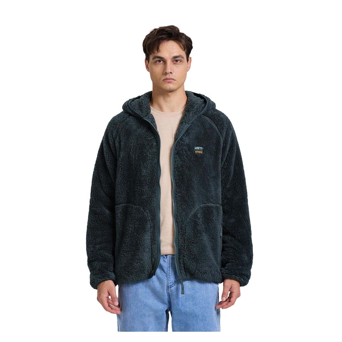 FASHION'S PARK - Polar Hombre Peludo Verde Fashion's Park