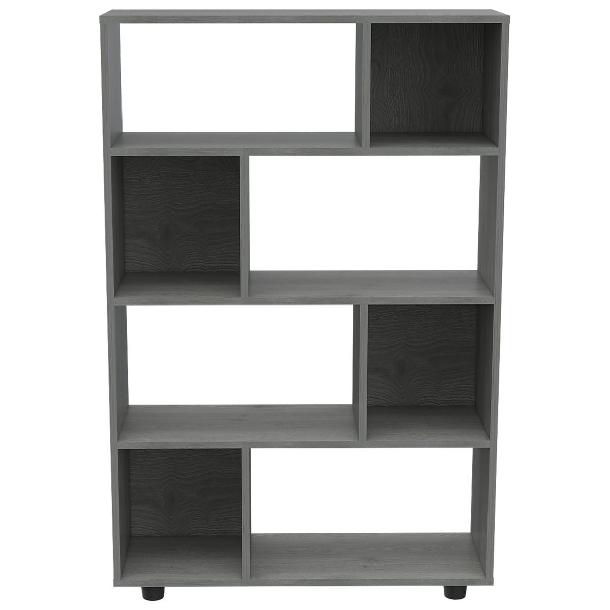 FMFURNITURE - Biblioteca - Gris 122.2x80.1x28.8 cm