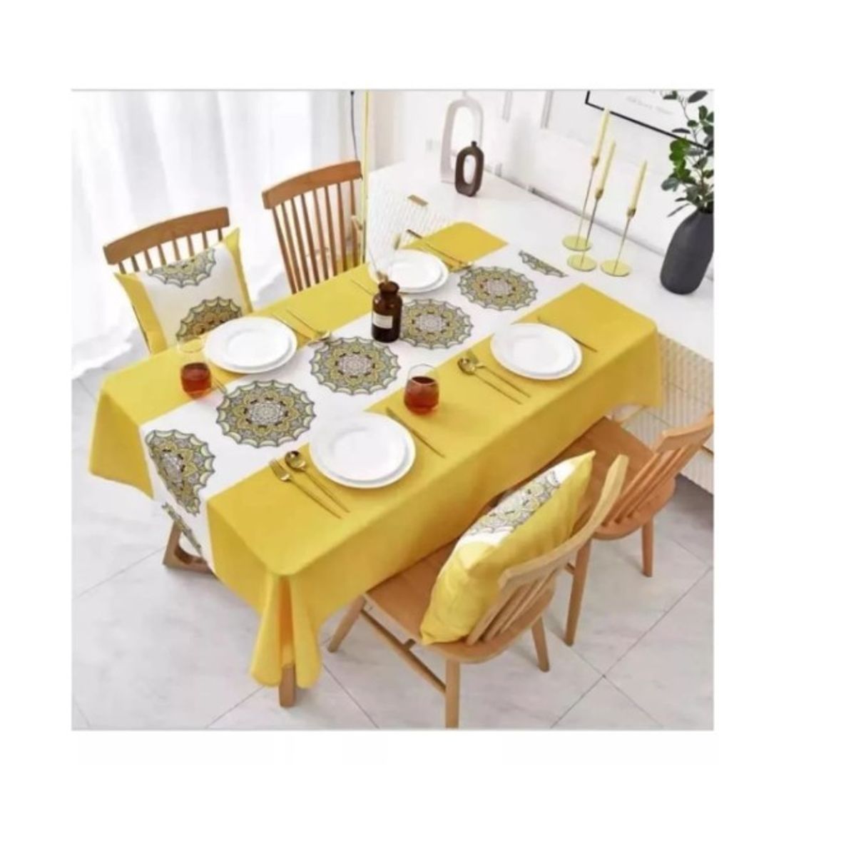 GENERICO - Mantel Antimancha Rectangular Impermeable  140x220cm