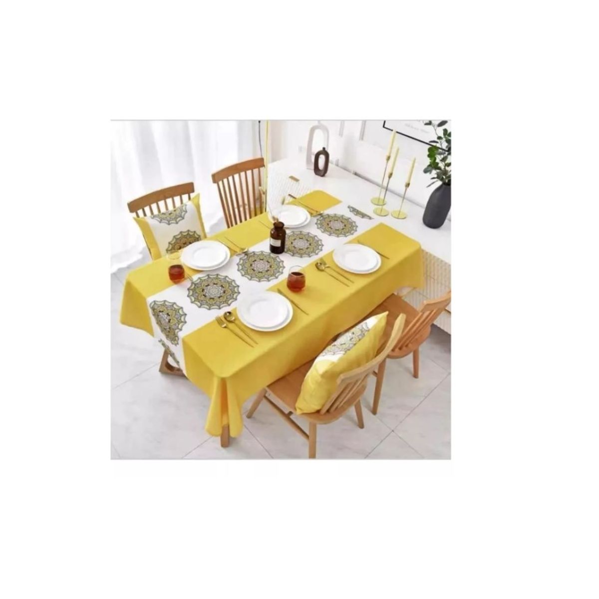 GENERICO - Mantel Antimancha Rectangular Impermeable  140x220cm