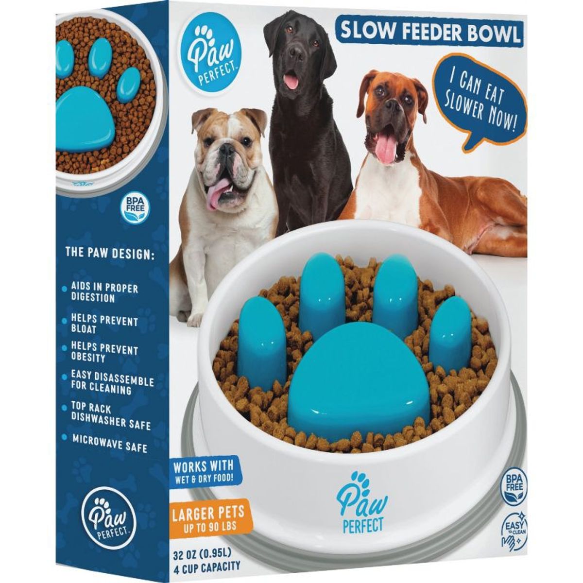 GENERICO - Plato anti ansiedad comedor lento para mascotas