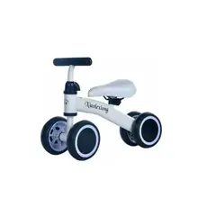 GENERICO - Bicicleta Correpasillo Aprendizaje Equilibrio Niños Blanco