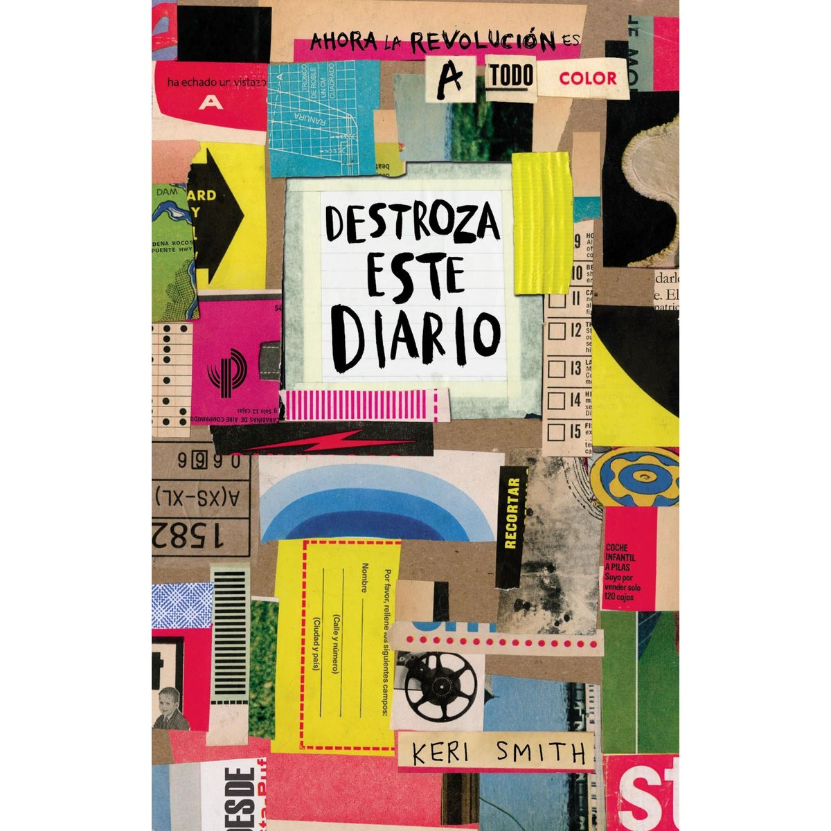 PAIDOS - Libro Destroza este diario - Keri Smith