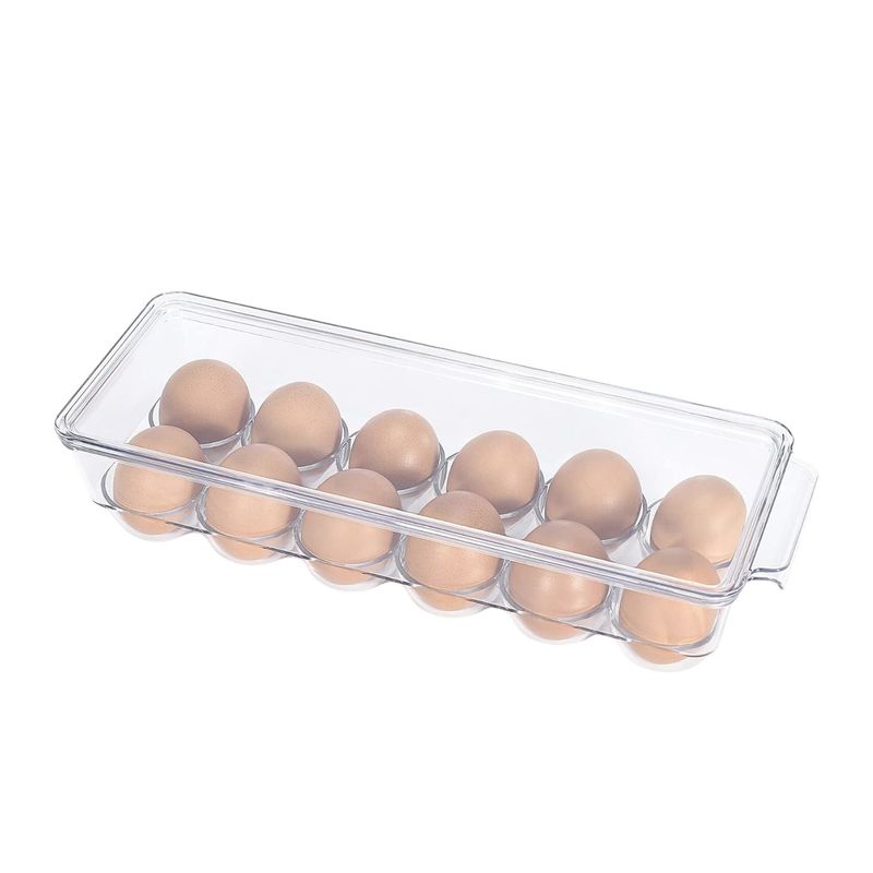 SANTU HOME & DECO - Huevera Organizador Para Huevos 12 Unidades