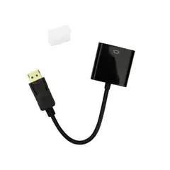 GENERICO - Convertidor de Port A HDMI 24cm Monitores Proyectores TV