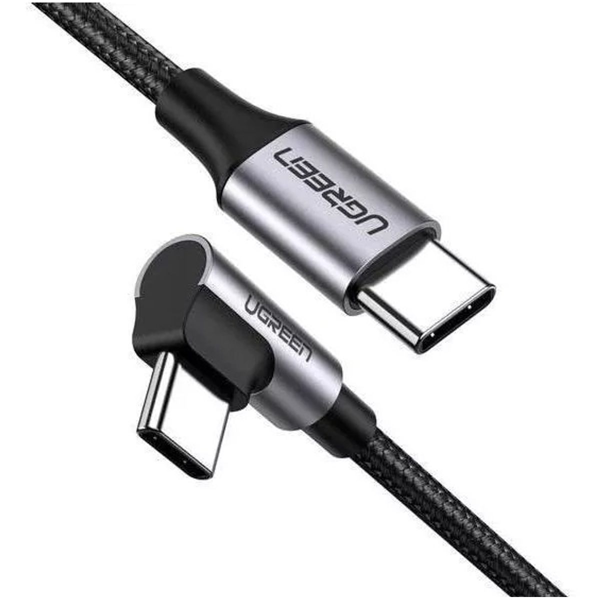 UGREEN - Cable Usb C A Usb C Carga Rápida De 60w 90° 2 Metros Ugreen