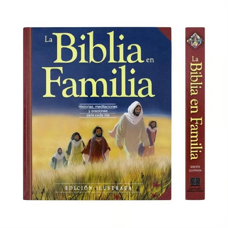 GENERICO - Biblia En Familia Ilustrada Para Niños PB-A7