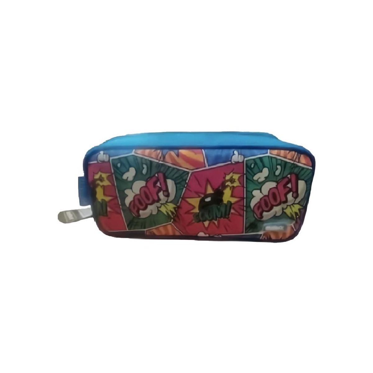 ARTIDIX - Estuche escolar Grande 3 Cierres Azul Comics