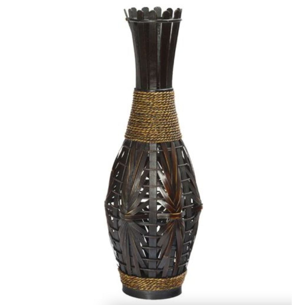 OEM - Florero Jarron Decorativo Florero Trenzado Moderno 85cm M7