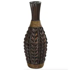 OEM - Florero Jarron Decorativo Florero Trenzado Moderno 70cm M5