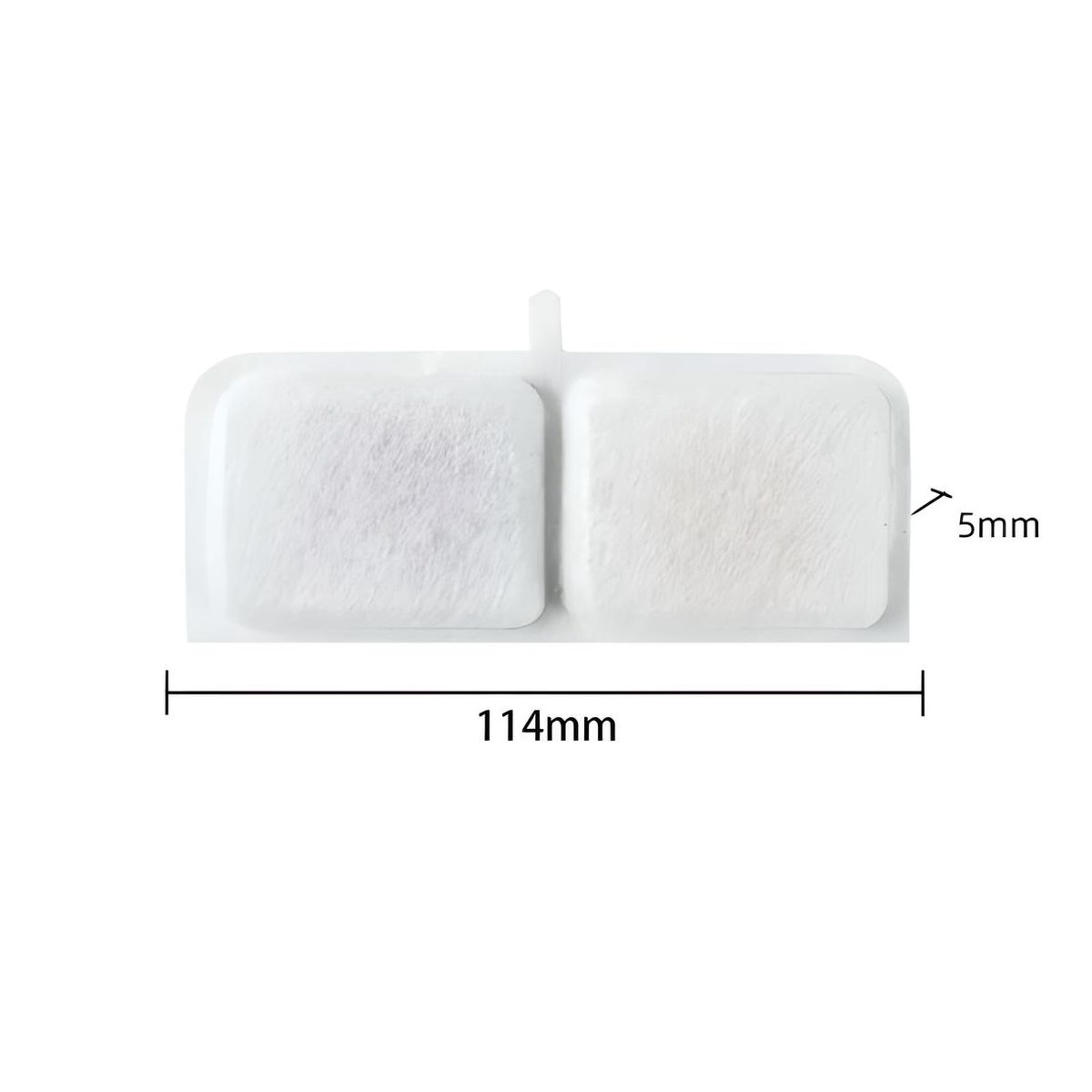 GENERICO - Filtros Para Bebedero Fuente De Agua Mascotas Pack X 4 Unds