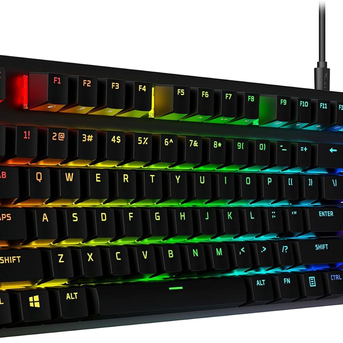 HYPERX - Teclado Mecanico Hyperx Alloy Origins Core Pbt Aqua