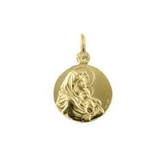 ELLA JOYAS - Medalla Virgen con niño - 16 mm