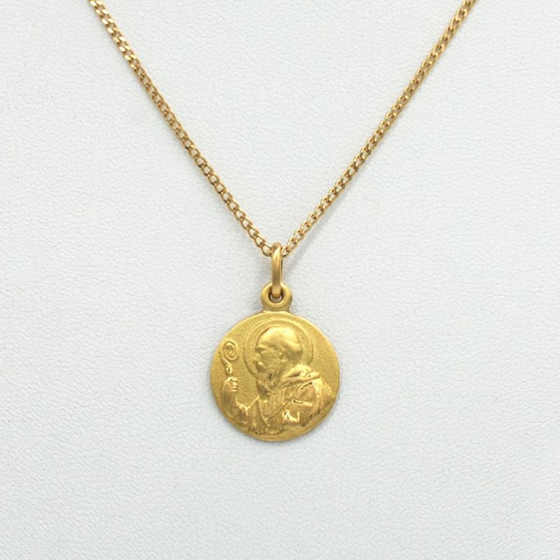 ELLA JOYAS - Conjunto San Benito Oro 18k - Cadena 60cm