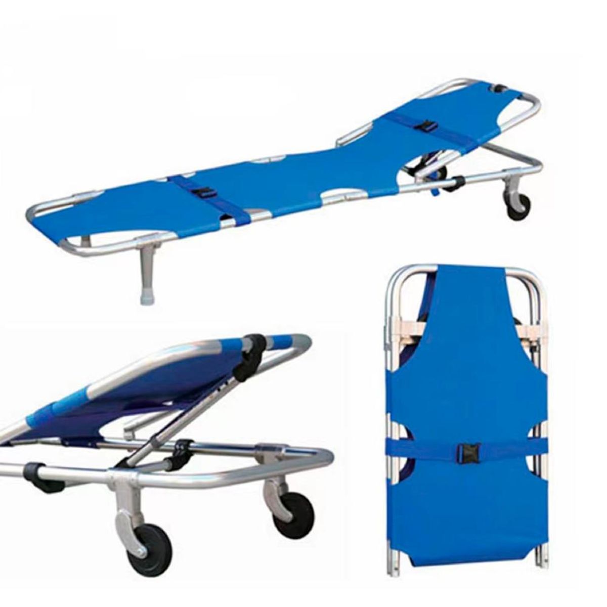 DETODOYMAS - Camilla Rescate Plegable con ruedas DETODOYMAS