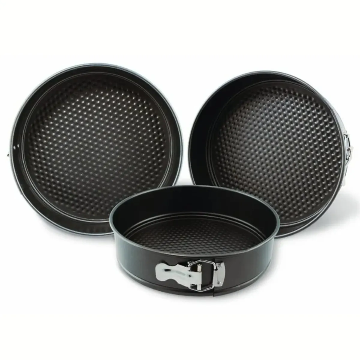 IRM - Moldes Redondos Antiadherentes para Tortas Set 3