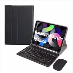 SHARGE - Teclado y Ratón Bluetooth para Galaxy Tab S6Lite 10.4in Negro Español