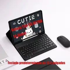 SHARGE - Teclado y Ratón Bluetooth para Galaxy Tab S9 Ultra 14.6in Negro ñ