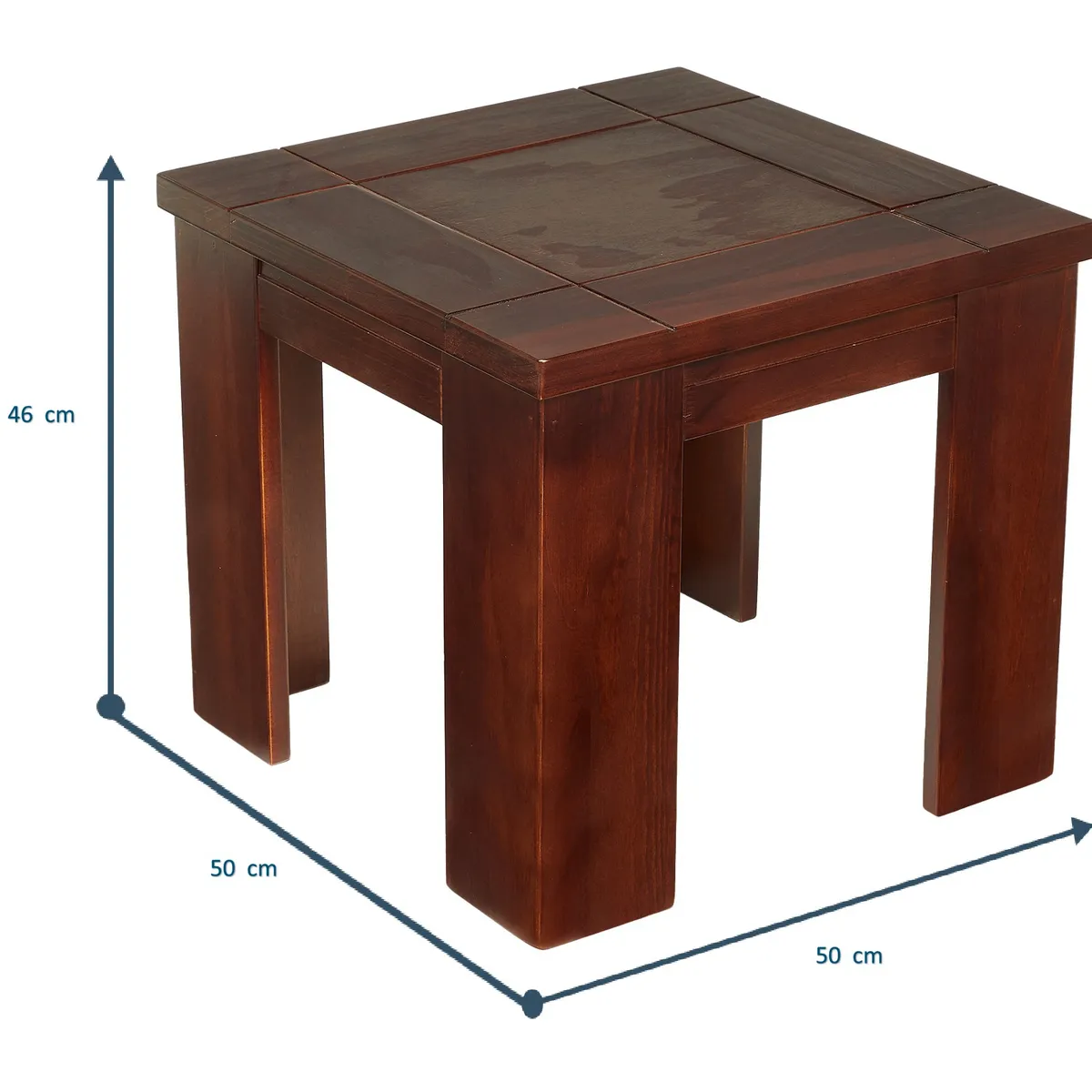 EROOMS - MESA LATERAL NEW MONACO CHOCOLATE