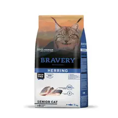 BRAVERY - Herring Senior Cat, bolsa 7 kg