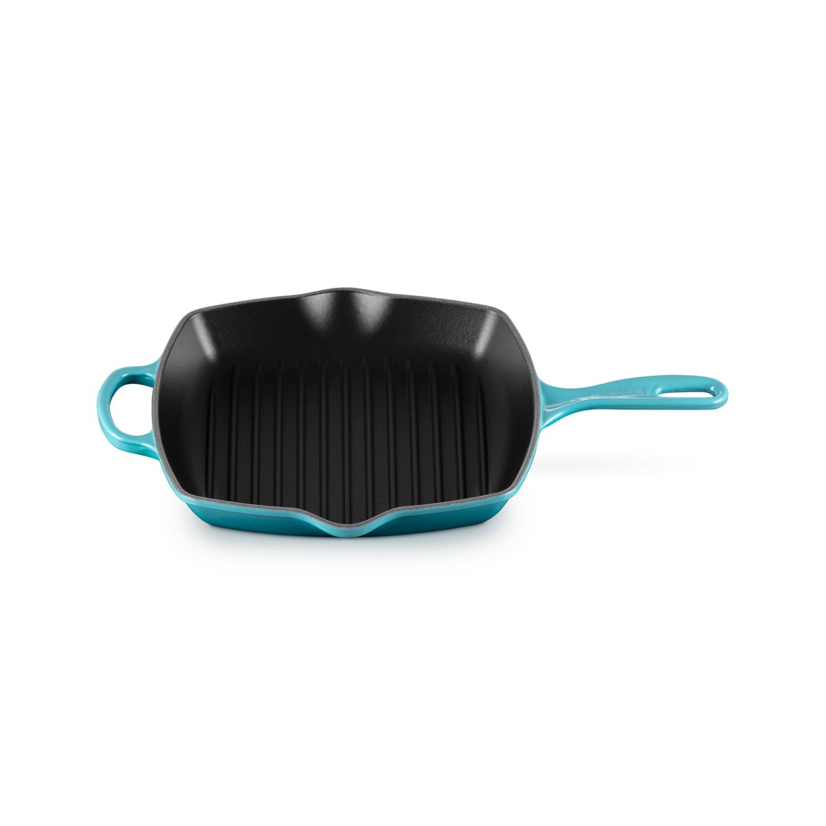LE CREUSET - Le Creuset Skillet Grill Cuadrada 26Cm Azul Caribe Hierro