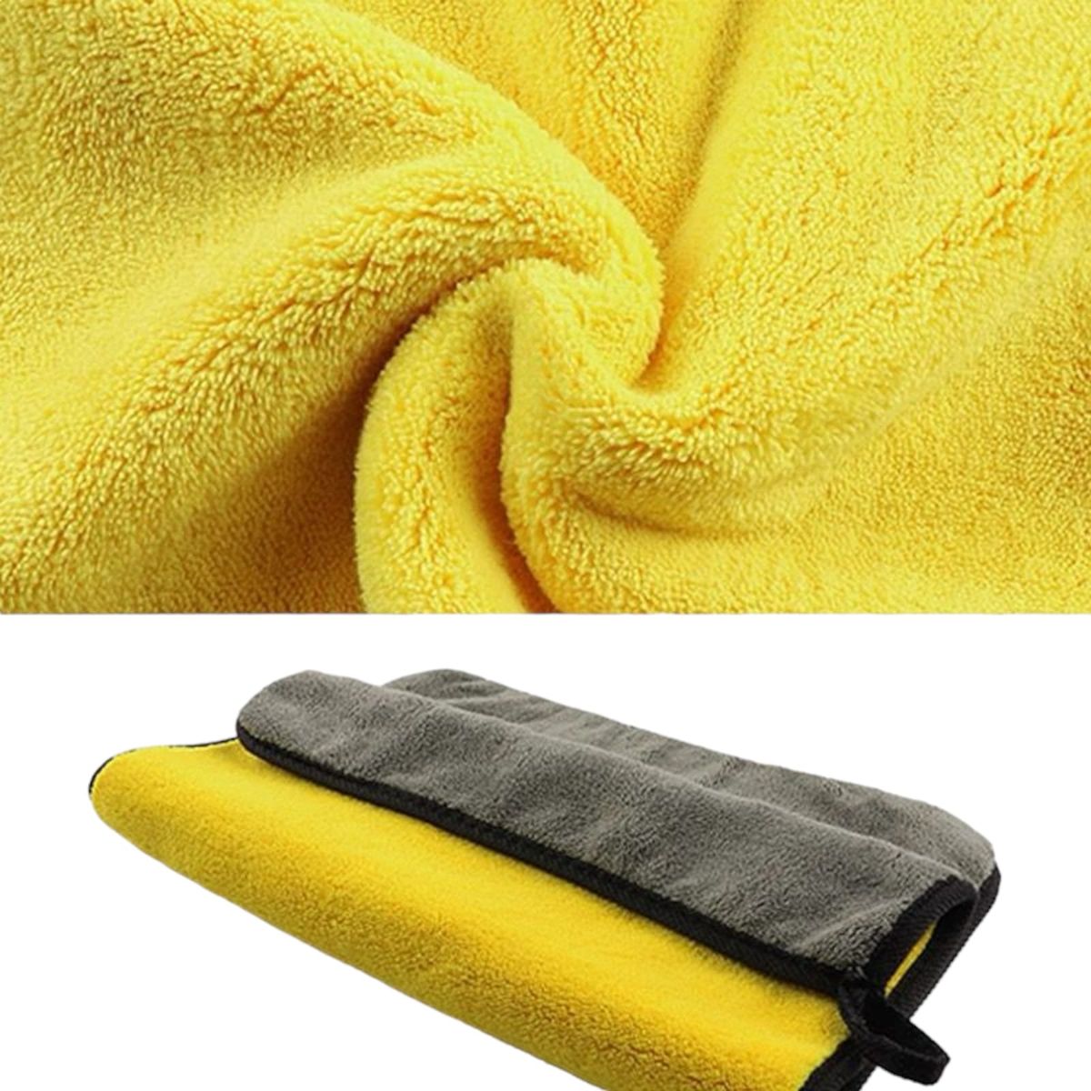 GENERICO - Pack 12 Paño Toalla Micro Fibra Profesional Auto 30x40