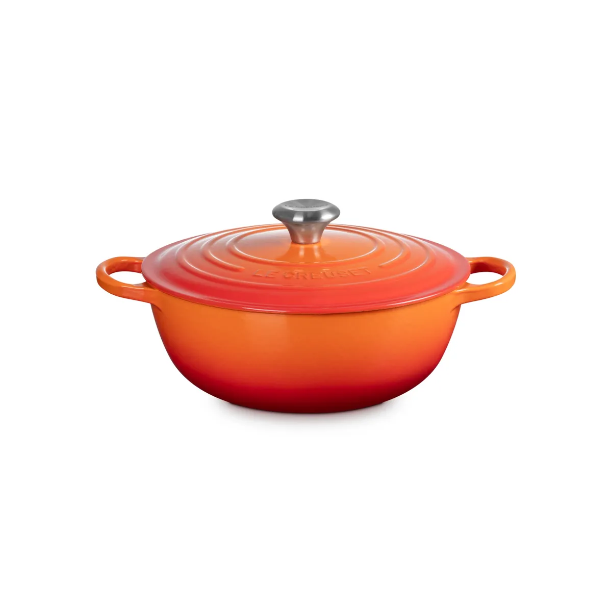 LE CREUSET - Le Creuset Marmita Gourmet 26Cm Volcánico Hierro