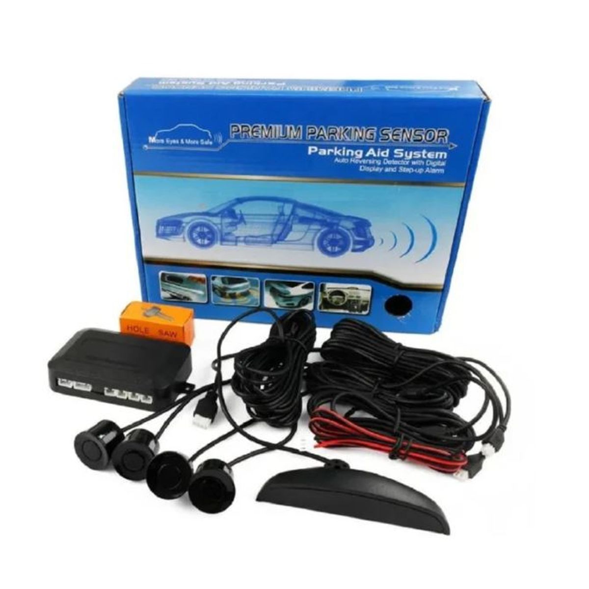 GENERICO - Sensor De Retroceso con alarma de sonido