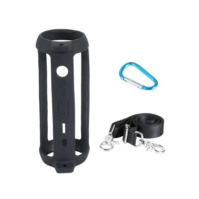 Imagen 2 del producto Funda Silicona Premiun para Parlante JBL Flip 6 Negro