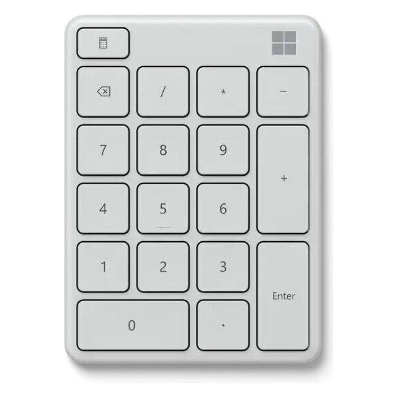 MICROSOFT - Teclado Numérico Microsoft Inalámbrico - Blanco