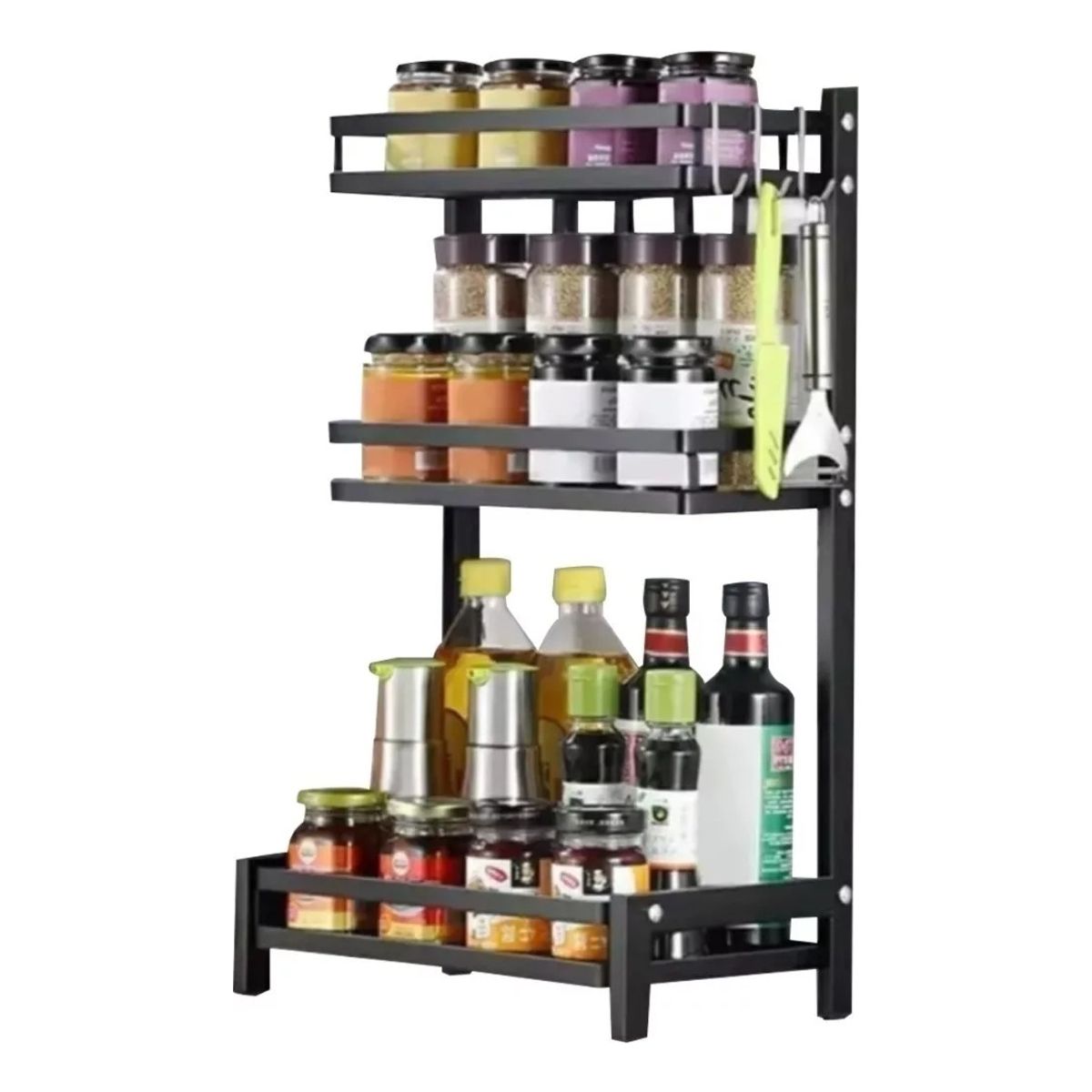 GENERICO - Estante Organizador De Especias 3 Niveles Multifuncional