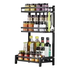 GENERICO - Estante Organizador De Especias 3 Niveles Multifuncional