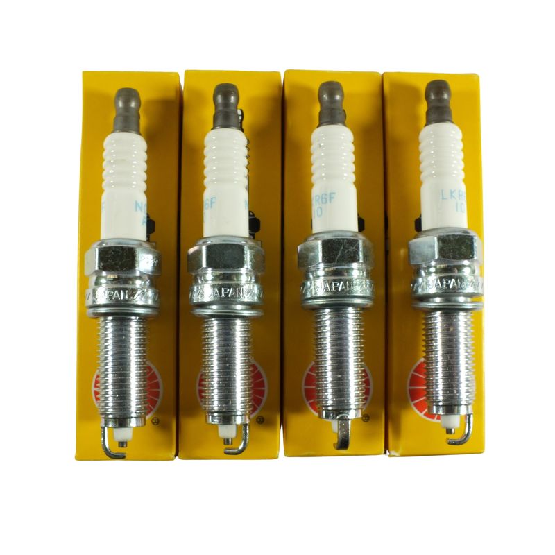 NKG SPARK PLUGS - KIT 4 BUJIA NGK MERCEDES BENZ S350 35 2008 LKR6F